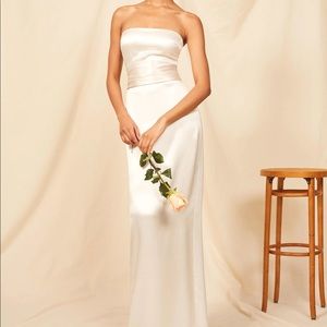 Reformation Giotto Dress NWT+ garment bag